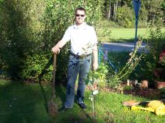 Proud tree planter