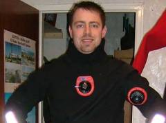 First time in my new dry suit, this is really warm!