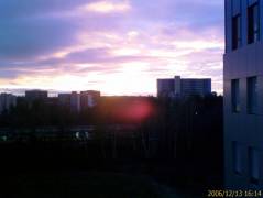 Just have a look at that awesome sky filled with colors