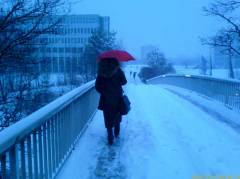 Nice snowy weather, like we wanted with Christmas ;-)