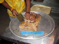 They are very quickly prepared, it is amazing how fast the cook was