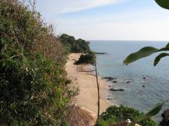 beautiful deserted beach in the south of Koh Lanta