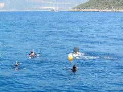 deep diving exam (15 meter)