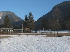 Panorama view on plansee camp