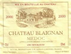CH�TEAU BLAIGNAN / Cru Bourgeois